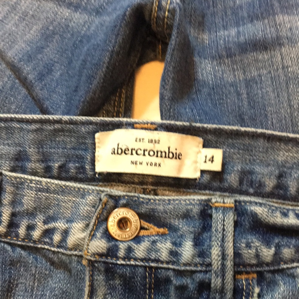 BUNDLE! a&f denim skirt and flare jeans - Picture 9 of 16